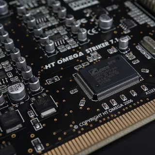 A computer memory chip