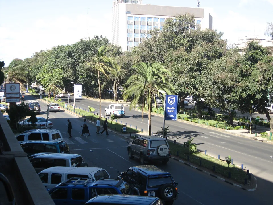 Cairo Road in central Lusaka.