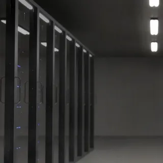 A server room